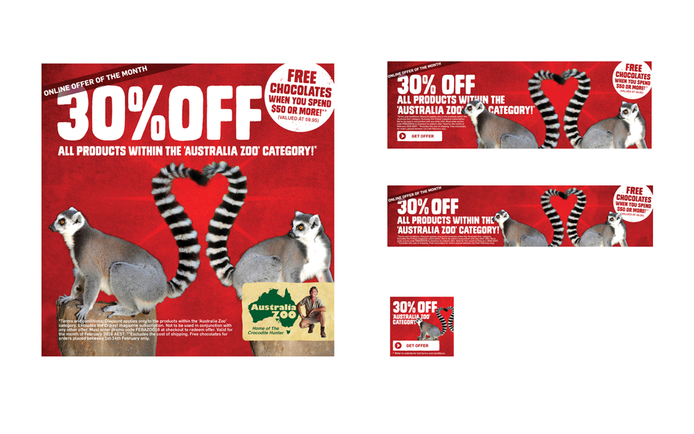 Australia Zoo Online Retail Campaigns